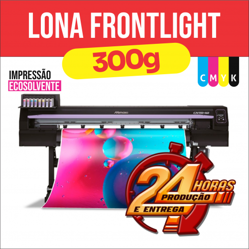 Lona Front 300g - Alta Resolução
