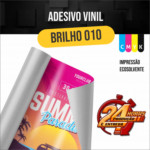 Adesivo Vinil Brilho M²